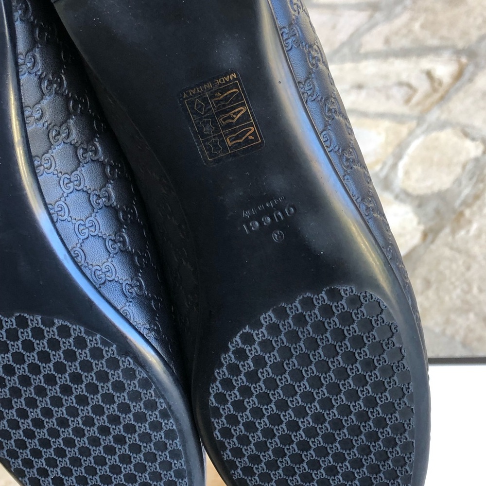 NIB Gucci Microguccissima soft ballet flat sz 8.5 - Picture 3 of 8